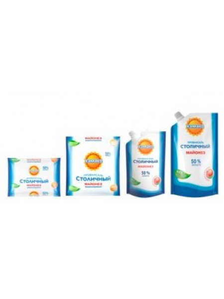 Майонез Провансаль Столичный дой-пак 200г*20шт Камако Майонез Провансаль Столичный дой-пак 200г*20шт Камако